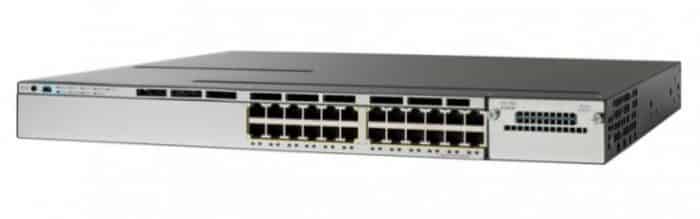 רכזת/ממתג רשת Cisco Catalyst 3850 24 Port Data IP Base WS-C3850-24T-S
