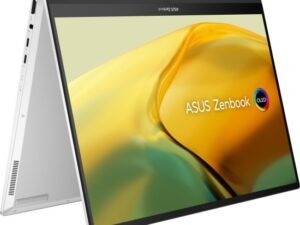 מחשב נייד Asus Zenbook 14 Flip OLED i5-1340P  UP3404VA-KN066W – צבע Foggy Silver
