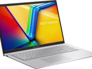 מחשב נייד Asus Vivobook 17 Core™ 7 Processor 150U 1.8 GHZ 40GB RAM 1TB WIN 11 PRO X1704VA – צבע Cool Silver
