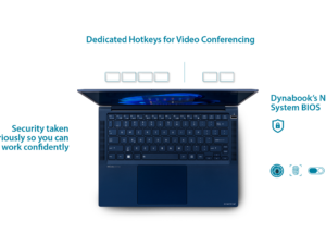 Portégé X40L-M 14“ i7-Ultra 7 processor 155H 32GB 2TB SSD Win11Pro 1.05kg 3Y On-Site