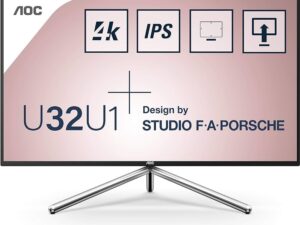 מסך מחשב 31.5 אינטש AOC U32U1 4K