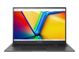 מחשב נייד ASUS Vivobook 16X K3605VV 9-13900H/32GB/1TB SSD/RTX4060/WIN 11 PRO/Indie Black/1.80kg/1Y